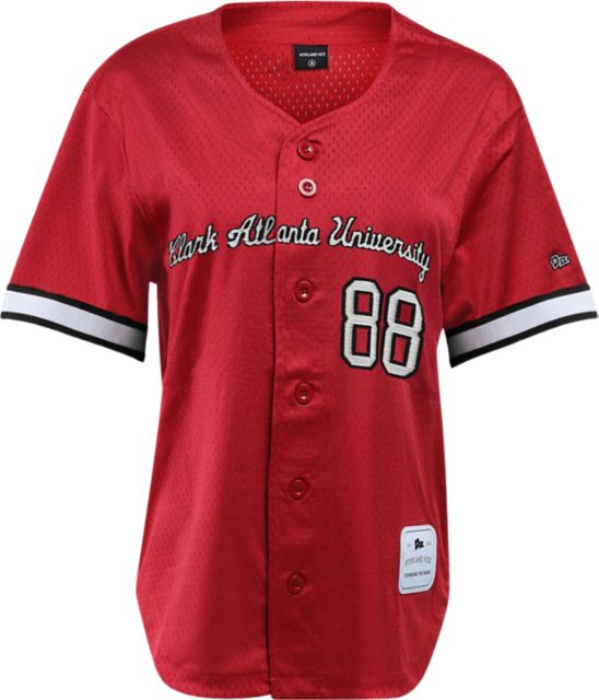 Clark Atlanta University Panthers Women's Baseball Jersey