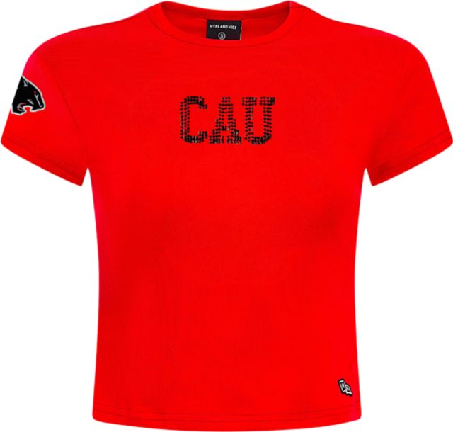 Clark Atlanta University Women's Crop Short Sleeve T-shirt