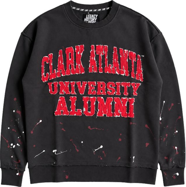 Clark Atlanta University Alumni Splatter Crewneck Sweatshirt