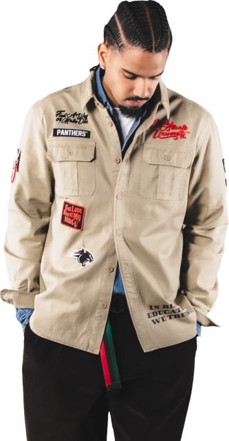 Clark Atlanta University Campus Field Button Up Shirt