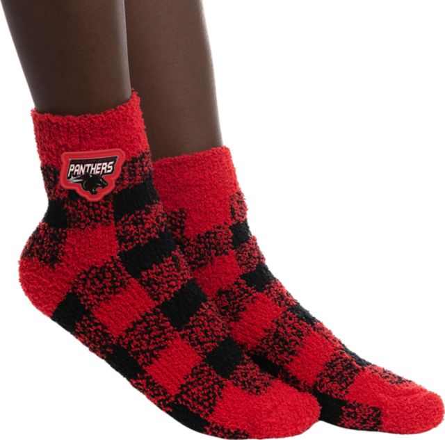 Clark Atlanta University Buffalo Check Socks
