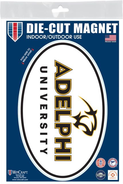 Adelphi University Panthers 3.5 x 5 Oval Magnet