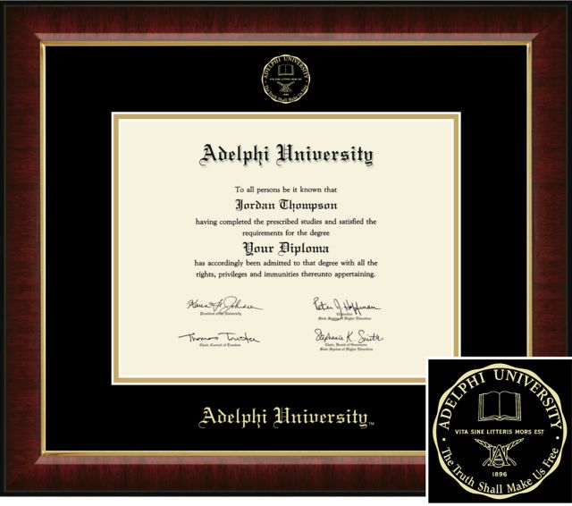 Church Hill Classics Embossed Murano Diploma Frame. Associates, Bachelors, Masters, PhD - ONLINE ONLY