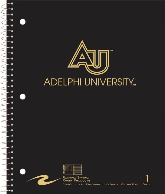 Adelphi University Notebook 100-Sheet