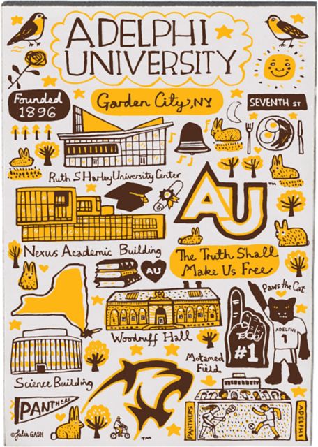 Adelphi University Jumbo Magnet