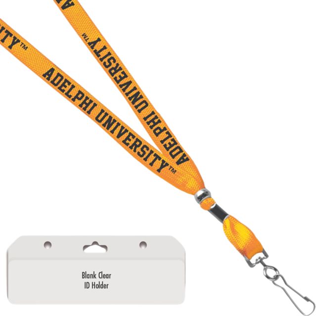 Adelphi University Card Dispenser Lanyard