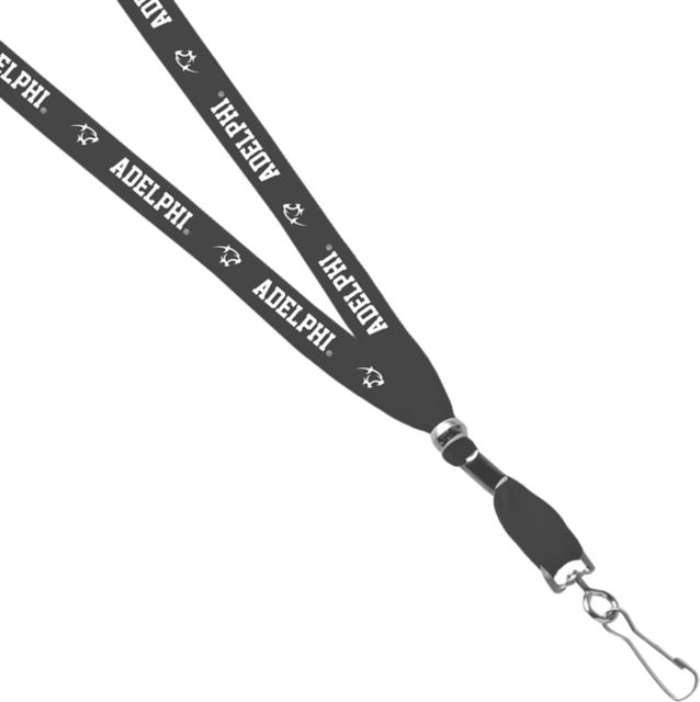 Adelphi University Panthers 3/8'' Swivel Hook Lanyard