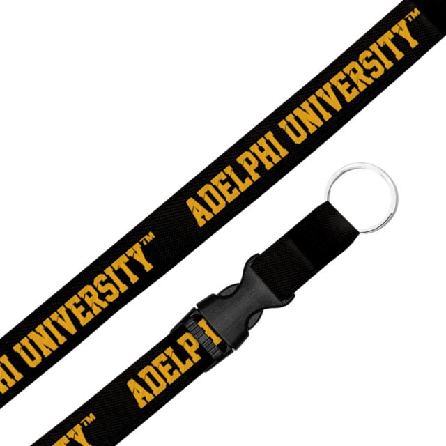 Adelphi University .75 Woven Lanyard