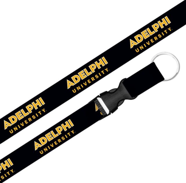 Adelphi University Lanyard with Buckle
