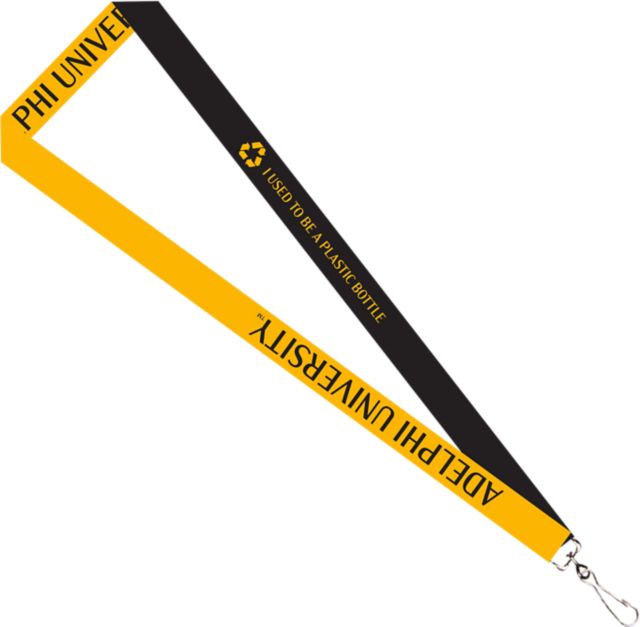 Adelphi University Recycled Lanyard