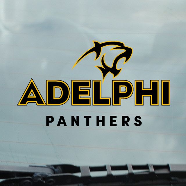 Adelphi University Panthers Cling Decal