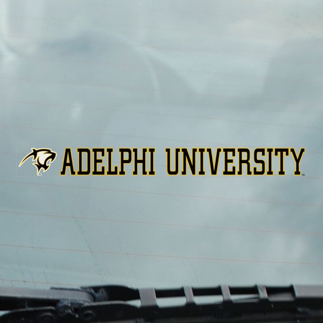 Adelphi University Panthers Strip Decal
