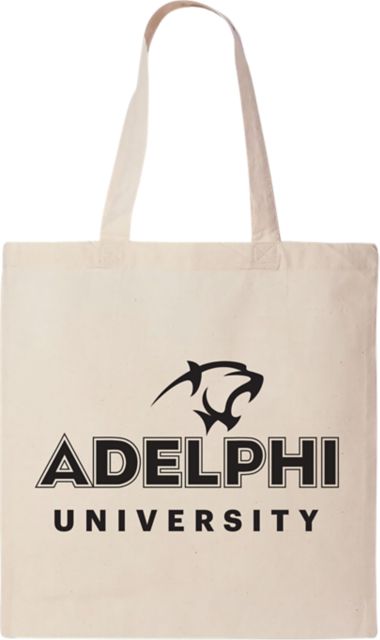 Adelphi University 15 x 16 Canvas Tote Bag