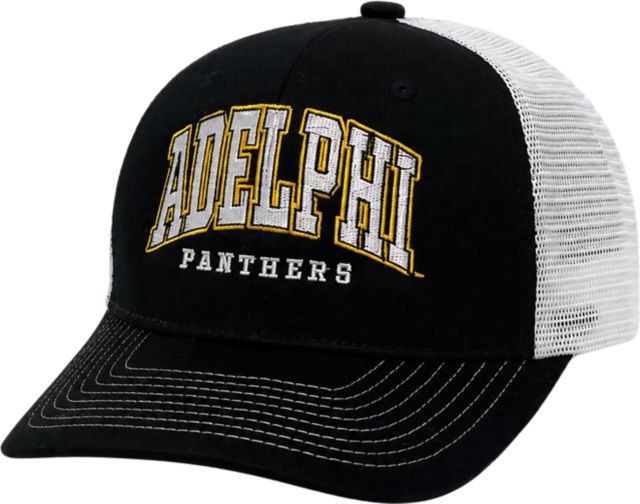 Adelphi University Panthers Structured Mesh Snapback Cap