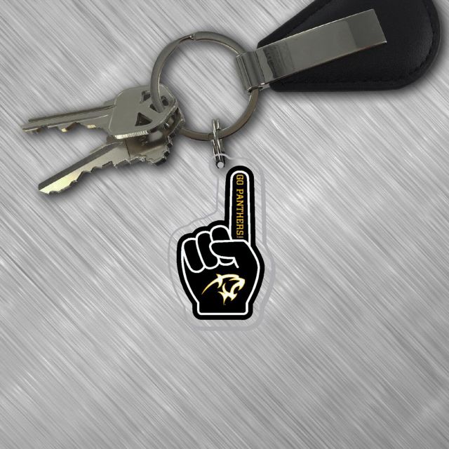 Adelphi University Panthers Keychain