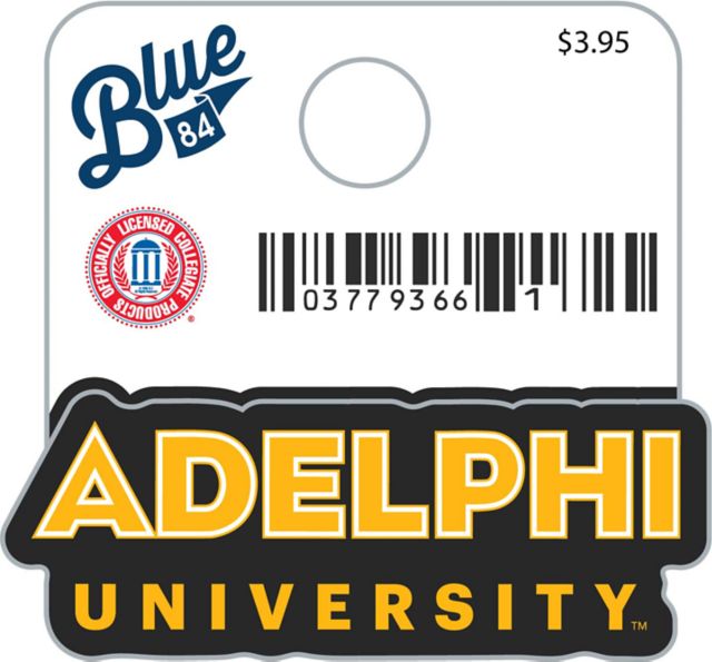 Adelphi University Mini Sticker