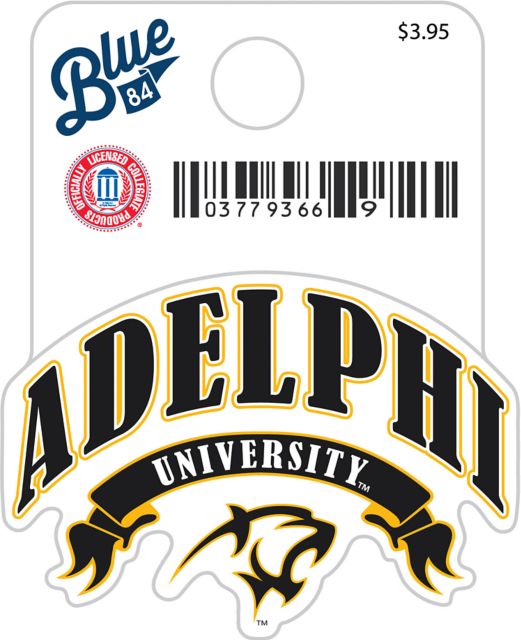 Adelphi University Panthers Mini Sticker