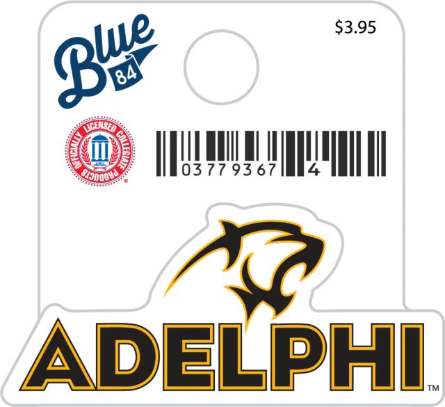 Adelphi University Panthers Mini Sticker