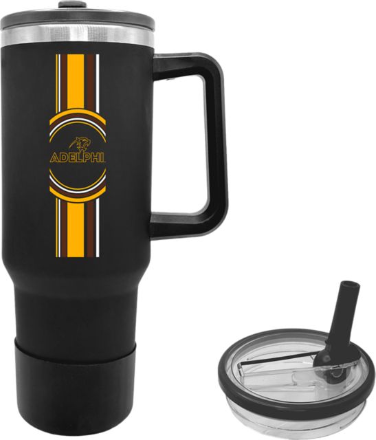 Adelphi University 40 oz. Tumbler with Straw