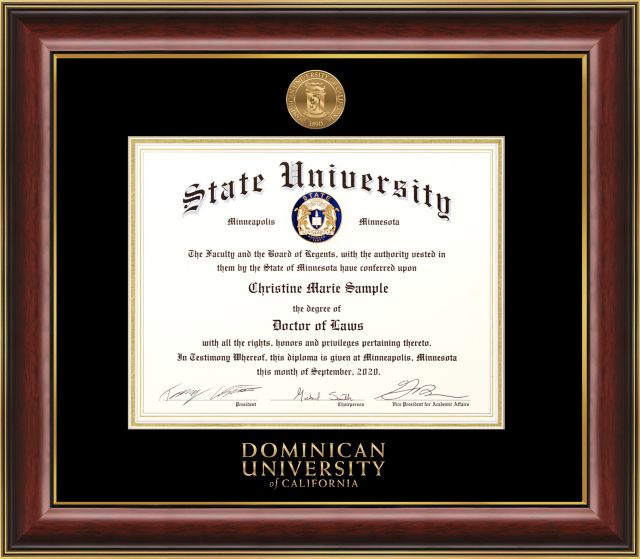 Dominican University of California 8 x 10 Classic Diploma Frame