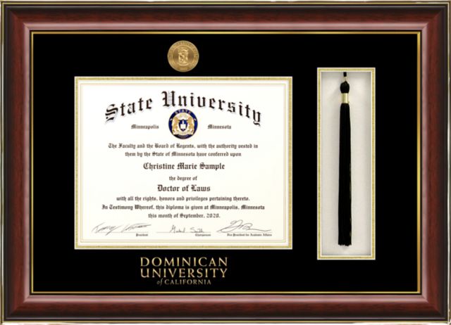 Dominican University of California 8.5 x 11 Diploma Frame