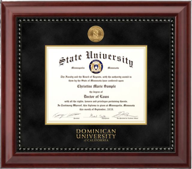 Dominican University of California 8.5x11 Diploma Frame