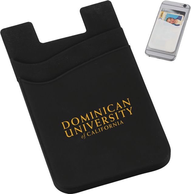 Dominican University of California Silicone Card Wallet