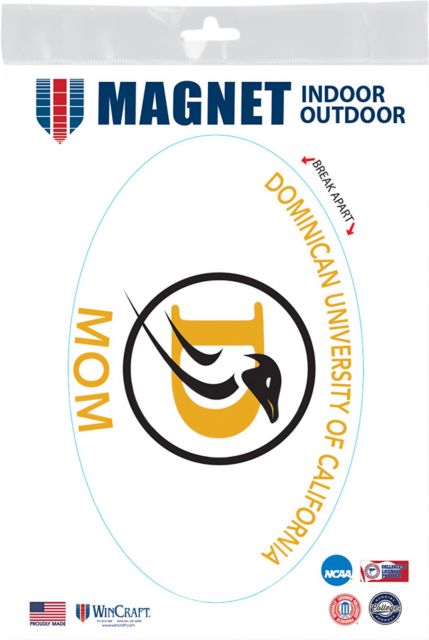 Dominican University of California Penguins Oval Magnet