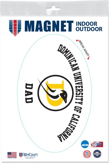 Dominican University of California Penguins 3.5'' x 5.5'' Magnet