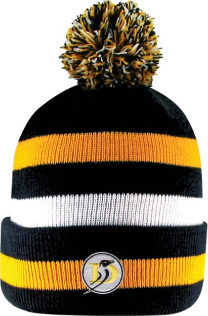 Dominican University of California Penguins Cuff Pom Knit Hat
