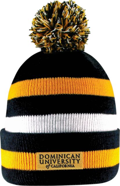 Dominican University of California Knit Cuff Pom Hat
