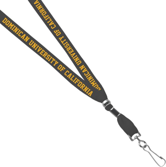 Dominican University of California 3/8'' J Hook Lanyard