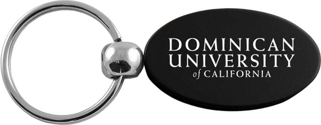Dominican University of California Oval Keychain
