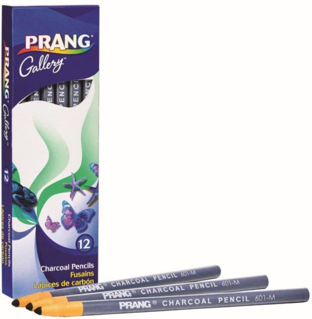 PRANG CHARCOAL PENCIL PAPER WRAP MEDIUM
