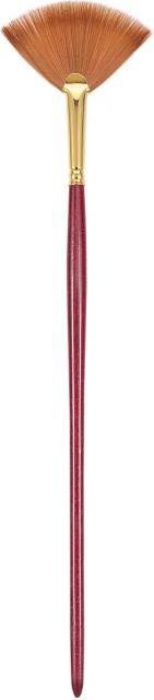 Heritage Sythetic Sable Brush Watercolor Fan 4