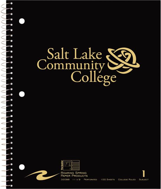 Salt Lake Community College Notebook 100-Sheet