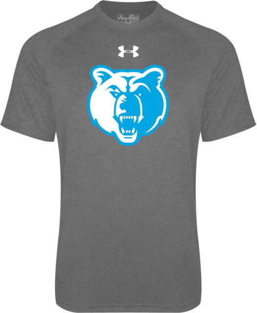 Salt Lake Comm College Under Armour Heather Tech Tee Mascot Head