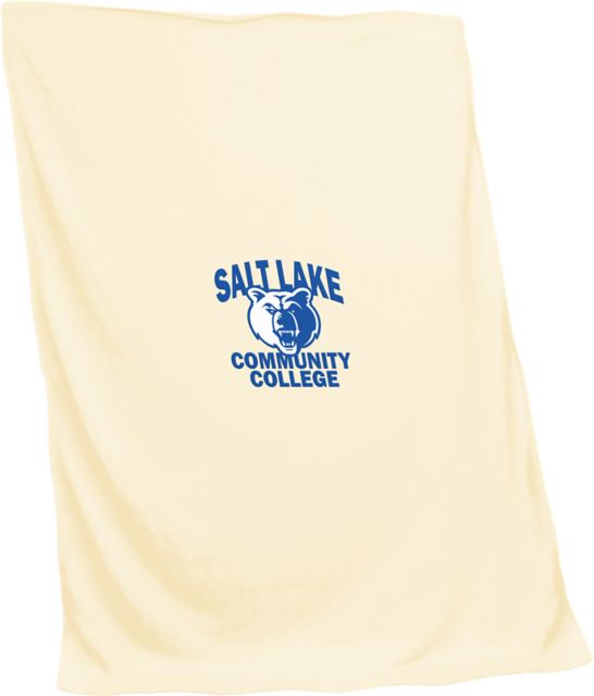 Salt Lake Community College 84x54 Sweatshirt Blanket