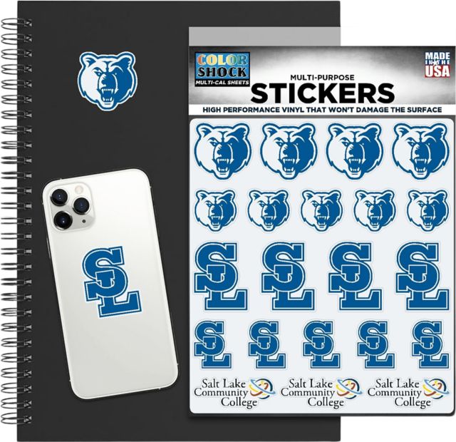 Salt Lake Community College Sticker Sheet