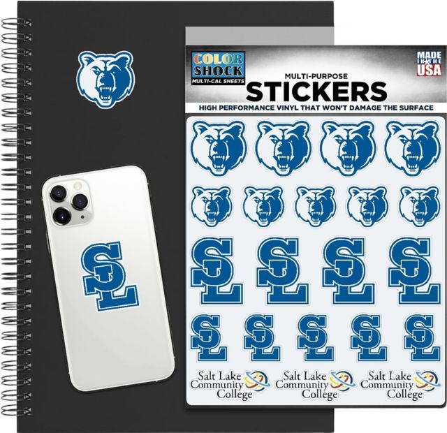 Salt Lake Community College Sticker Sheet