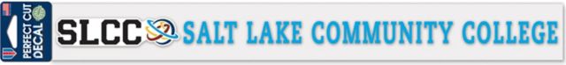 Salt Lake Community College 2'' x 17'' Perfect Cut Decal