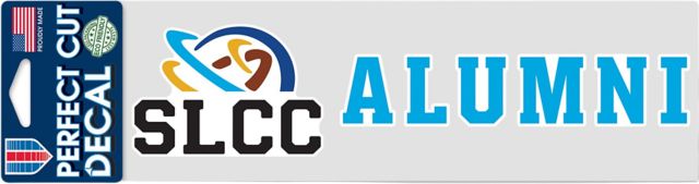 Salt Lake Community College Alumni 3'' x 10'' Perfect Cut Decal