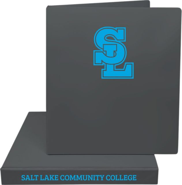 Salt Lake Community College 1'' Vinyl Binder