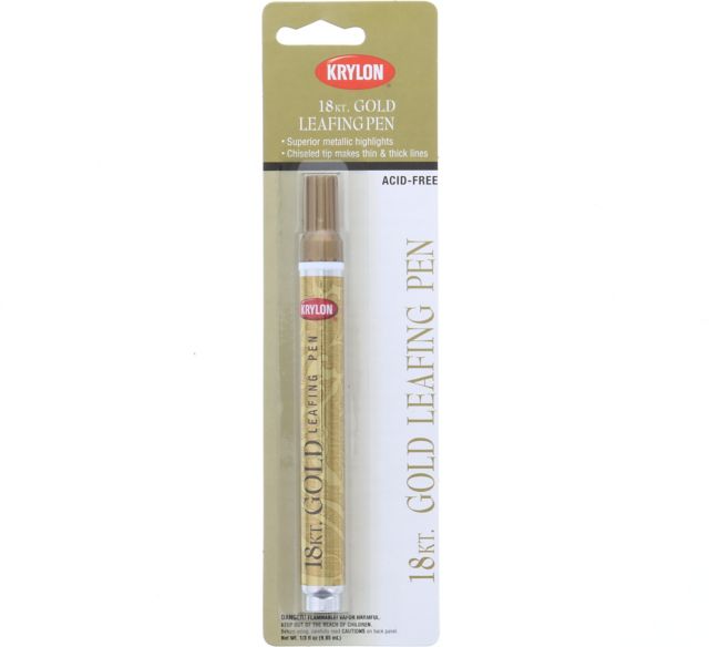 LEAFING PEN 18-KARAT GOLD