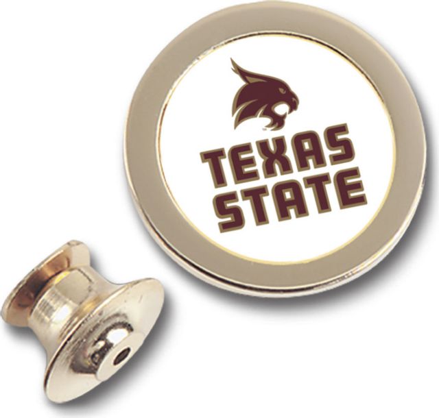 CSI Gold Lapel Pin With Colored Medallian - ONLINE ONLY