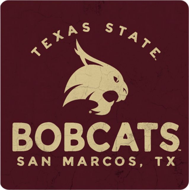 Texas State University 4x4 Coaster