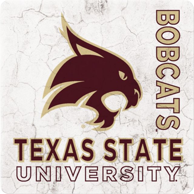 Texas State University Bobcats 4x4 Coaster