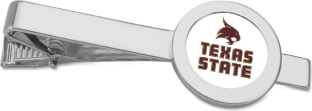 CSI Silver Tie Bar With Colored Medallian - ONLINE ONLY