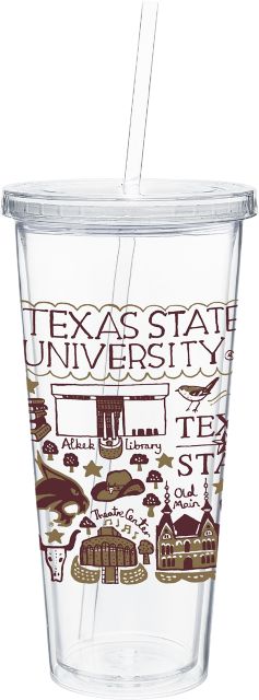 Texas State University 20 oz. Tumbler