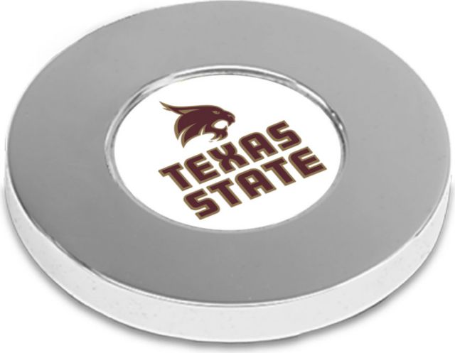 CSI Silver Paperwitheight (Gift Boxed) With Colored Medallion - ONLINE ONLY